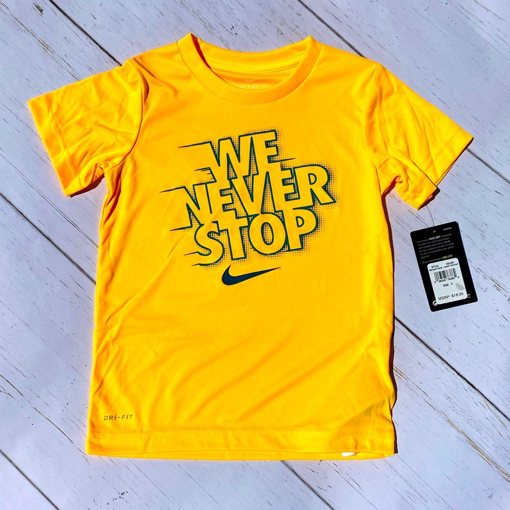 New! Nike T-shirt Size 6